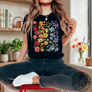 Gay Pride Wildflowers Shirt Subtle Pride Shirt
