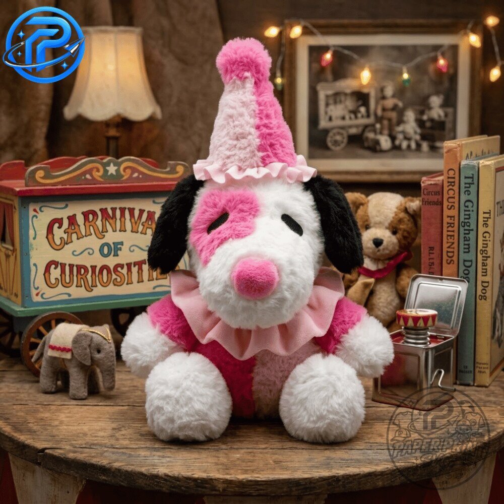 Crochet Clown Snoopy Special Edition Plush Toy 10 Crochet Clown Snoopy Special Edition Plush Toy