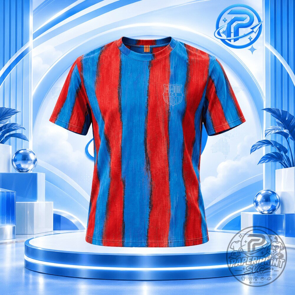 FC Barcelona x LCDC Blaugrana al vent Special Edition Jersey Shirt