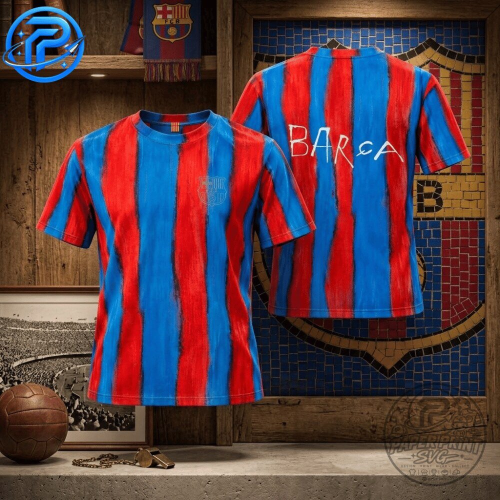FC Barcelona x LCDC Blaugrana al vent Special Edition Jersey Shirt 8 FC Barcelona x LCDC Blaugrana al vent Special Edition Jersey Shirt