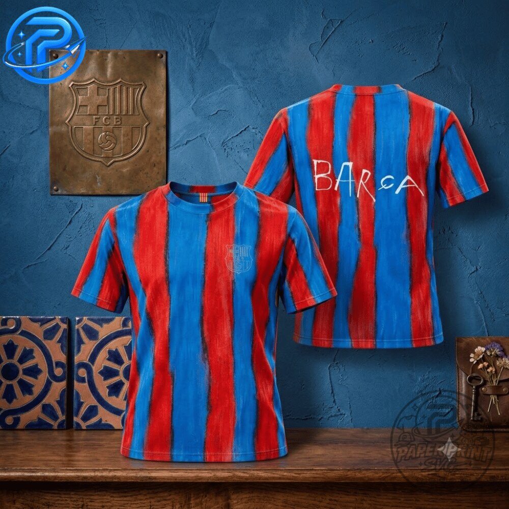 FC Barcelona x LCDC Blaugrana al vent Special Edition Jersey Shirt 11 FC Barcelona x LCDC Blaugrana al vent Special Edition Jersey Shirt