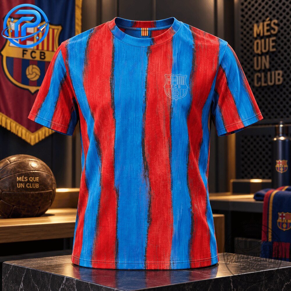 FC Barcelona x LCDC Blaugrana al vent Special Edition Jersey Shirt 12 FC Barcelona x LCDC Blaugrana al vent Special Edition Jersey Shirt