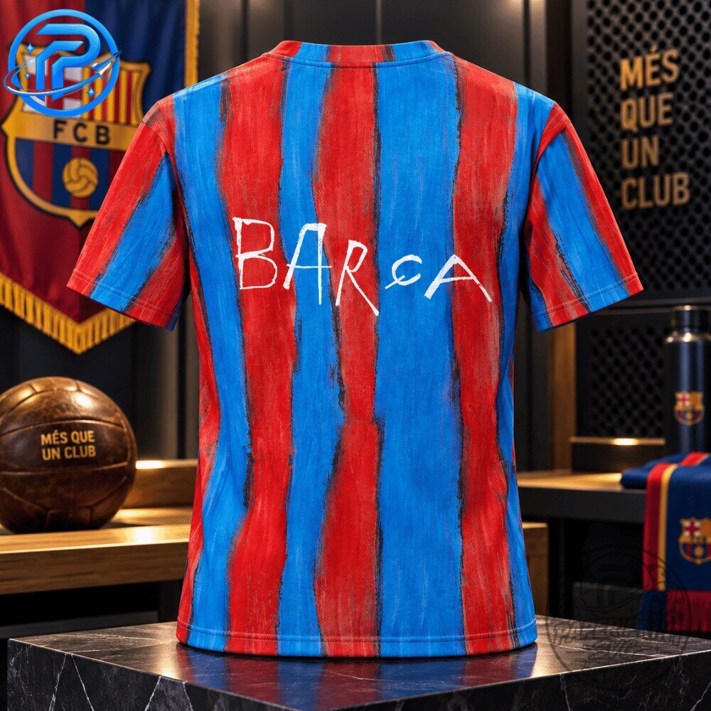 FC Barcelona x LCDC Blaugrana al vent Special Edition Jersey Shirt 13 FC Barcelona x LCDC Blaugrana al vent Special Edition Jersey Shirt