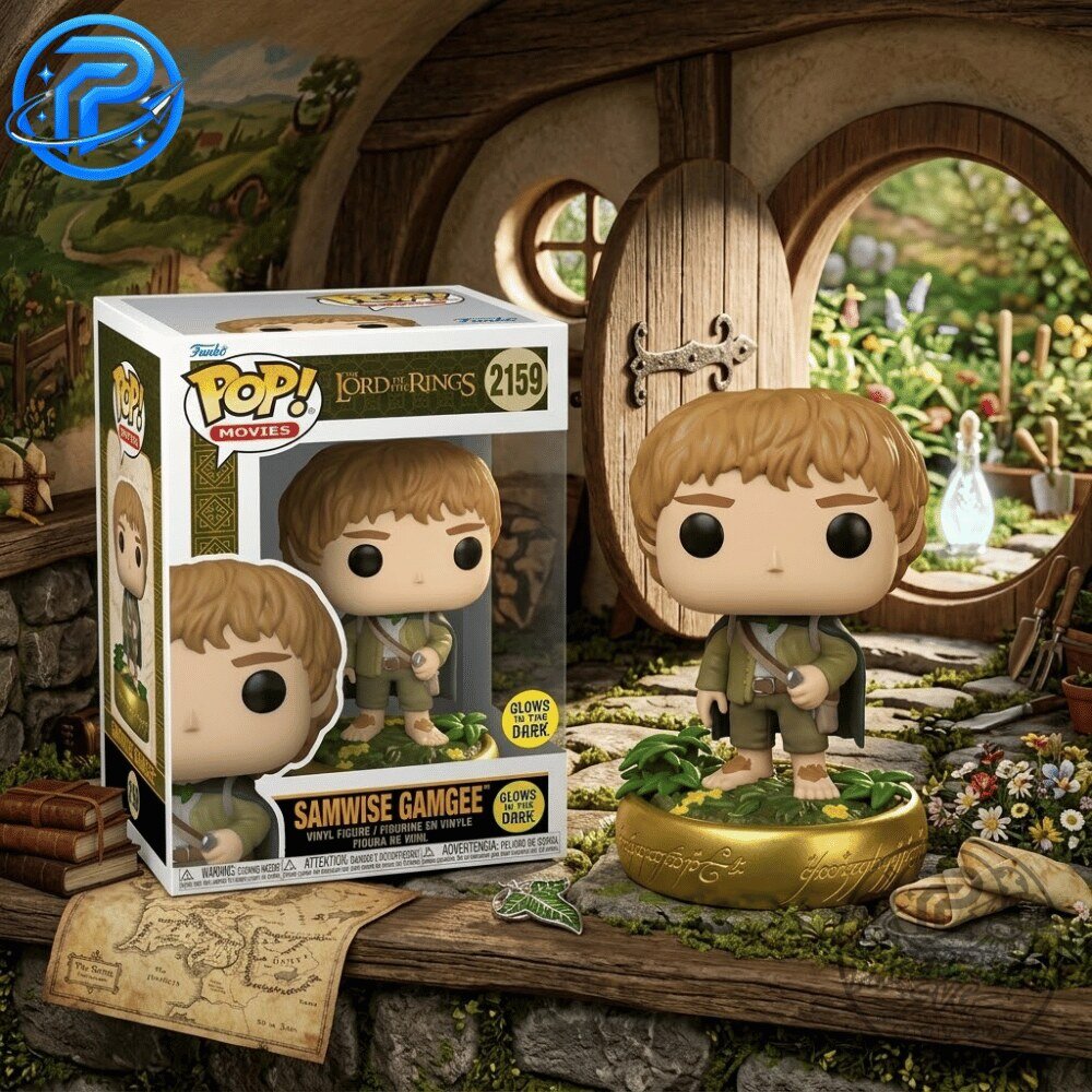 Funko Pop x Glows in the Dark The Lord of the Rings Samwise Gamgee Figure 9 Funko Pop x Glows in the Dark The Lord of the Rings Samwise Gamgee Figure