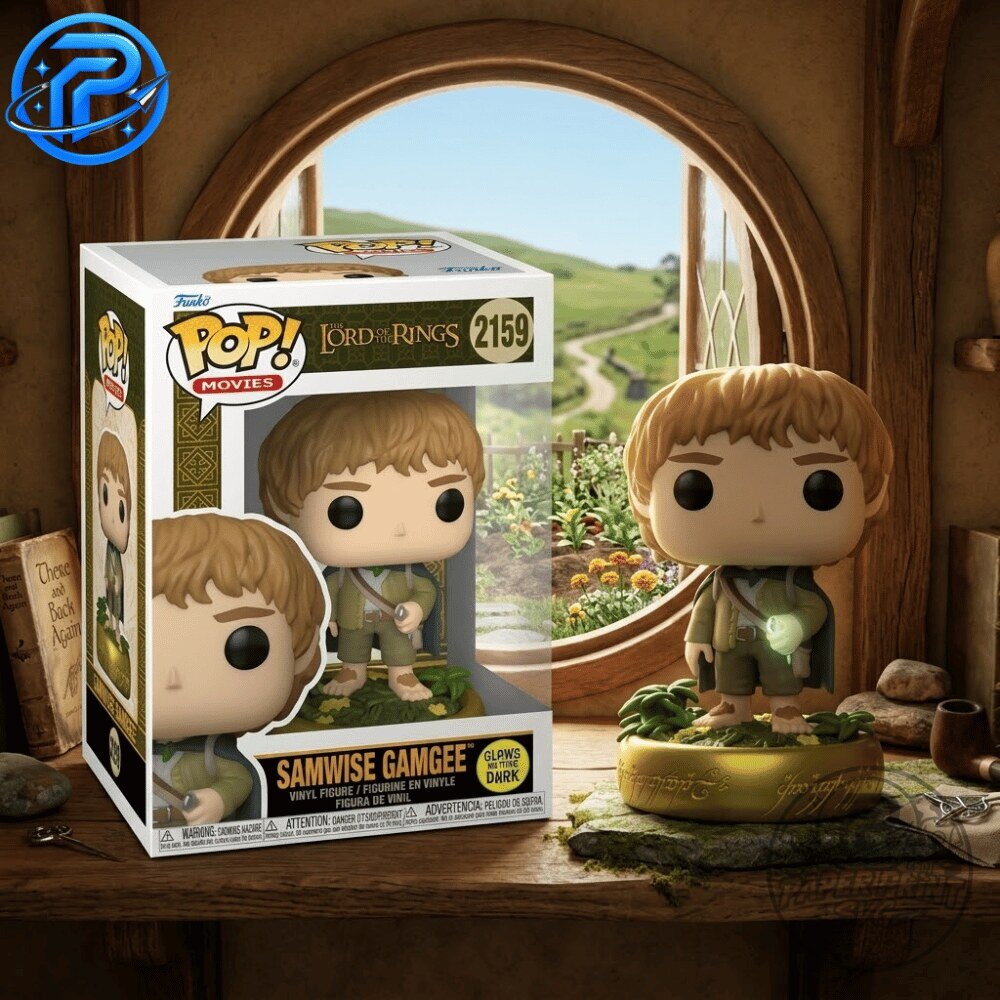 Funko Pop x Glows in the Dark The Lord of the Rings Samwise Gamgee Figure 10 Funko Pop x Glows in the Dark The Lord of the Rings Samwise Gamgee Figure