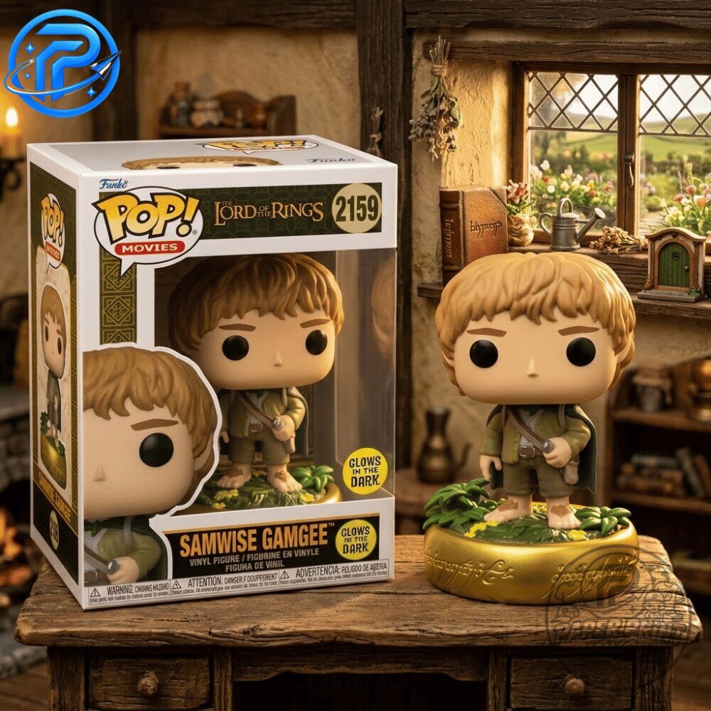 Funko Pop x Glows in the Dark The Lord of the Rings Samwise Gamgee Figure 11 Funko Pop x Glows in the Dark The Lord of the Rings Samwise Gamgee Figure