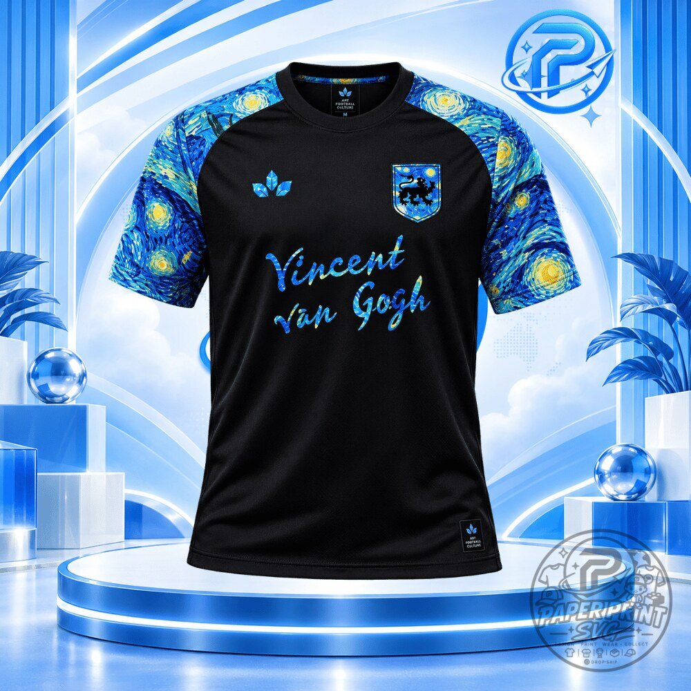 Vincent van Gogh The Starry Night Special Edition Jersey Shirt