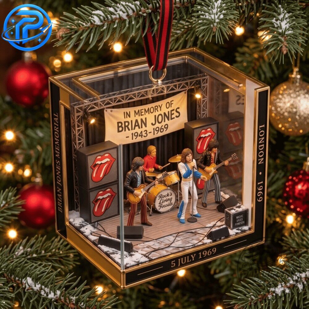 Hot Lips Hyde Park 1969 Memorial Concert Glass Shadowbox Christmas Ornament 2026 9 Hot Lips Hyde Park 1969 Memorial Concert Glass Shadowbox Christmas Ornament 2026