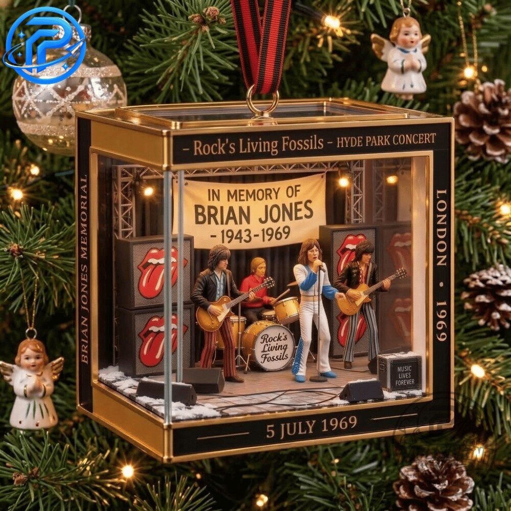 Hot Lips Hyde Park 1969 Memorial Concert Glass Shadowbox Christmas Ornament 2026 12 Hot Lips Hyde Park 1969 Memorial Concert Glass Shadowbox Christmas Ornament 2026