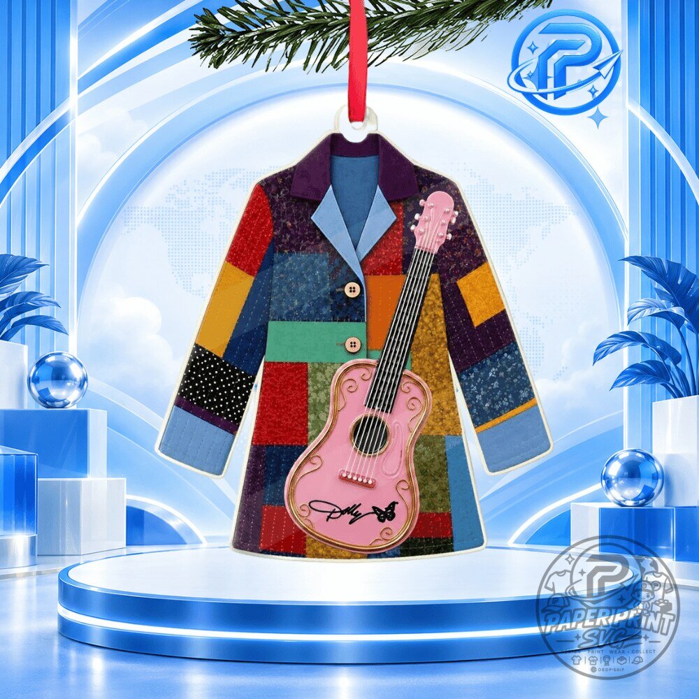 Dolly Coat of Many Colors Acrylic Ornament Special Edition 11