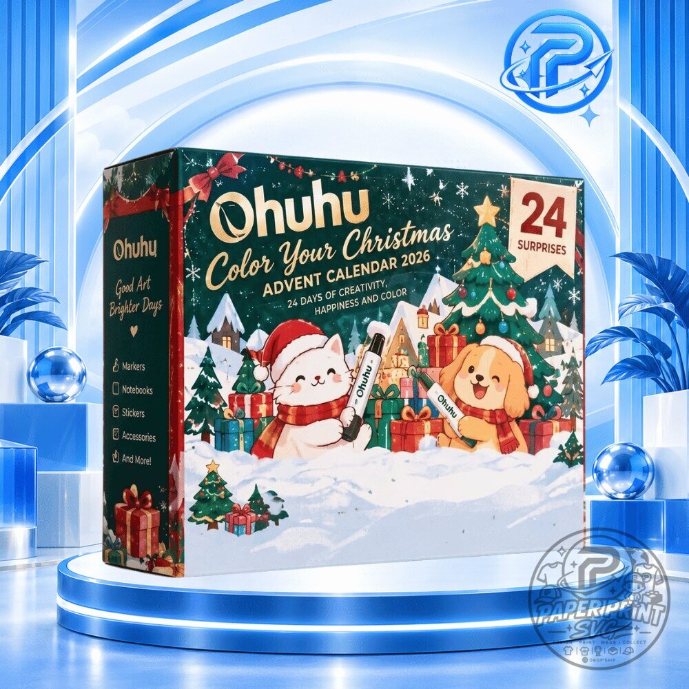 Ohuhu Color Your Christmas Advent Calendar 2026 Special Edition