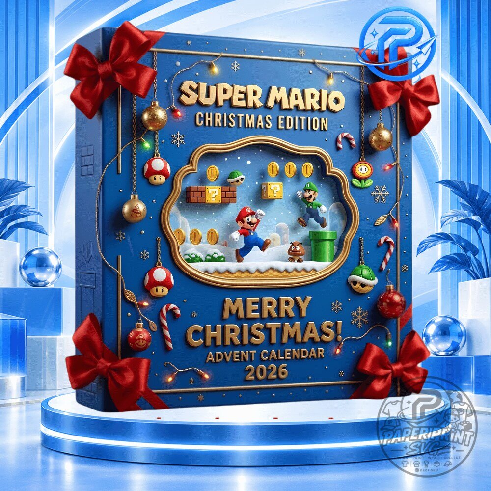 Super Mario Advent Calendar Limited Christmas Edition 2026