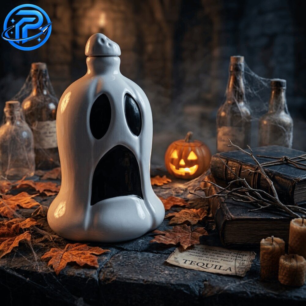 Halloween Gran Agave Ghost Bottle Special Edition - Bottle Only 12 Halloween Gran Agave Ghost Bottle Special Edition - Bottle Only