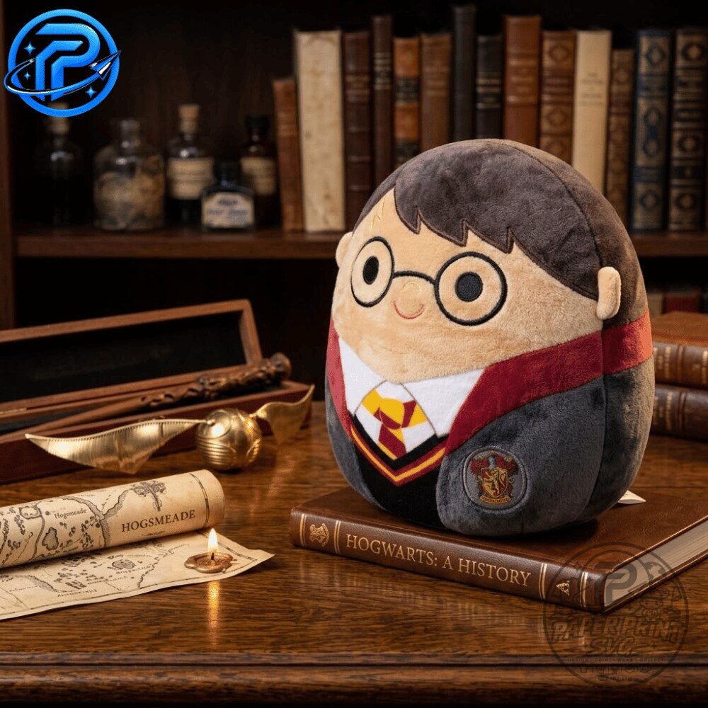Squishmallows Harry Potter Plush Toy Special Edition 8 Squishmallows Harry Potter Plush Toy Special Edition