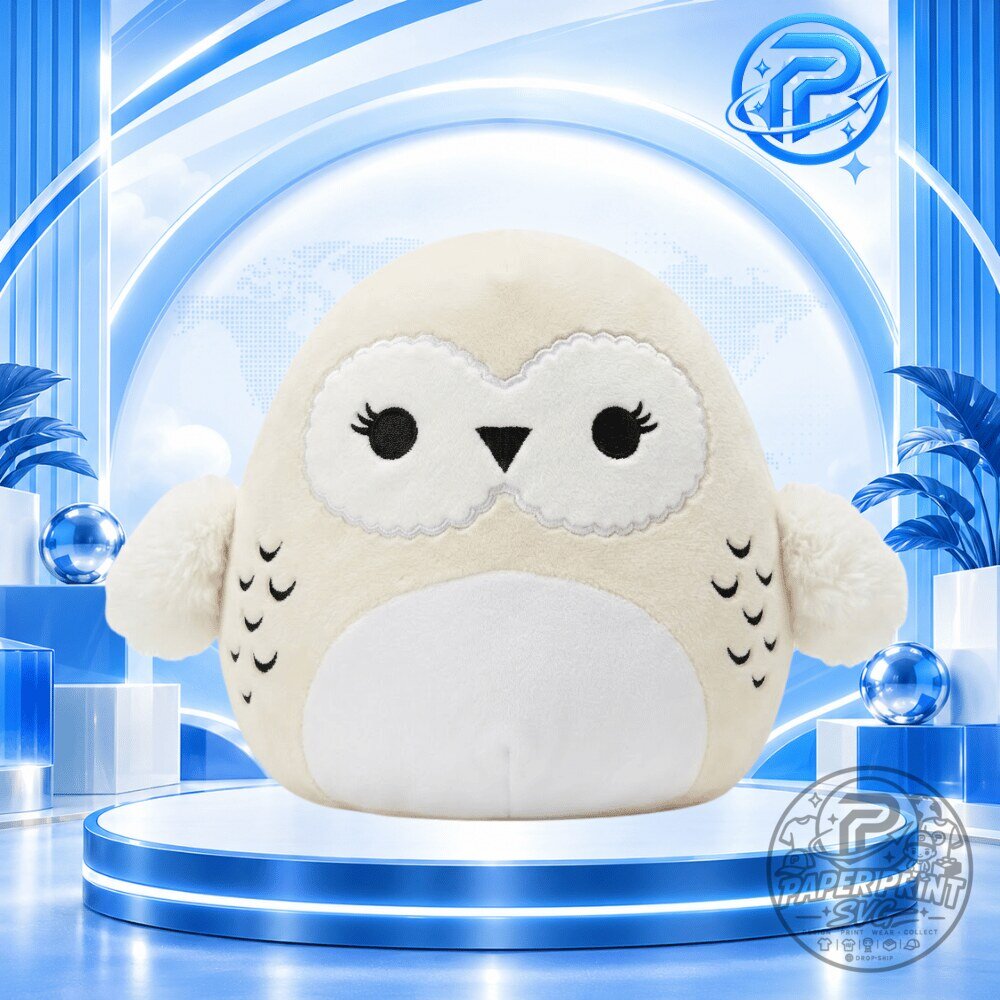 Squishmallows Harry Potter Hedwig Plush Toy Special Edition