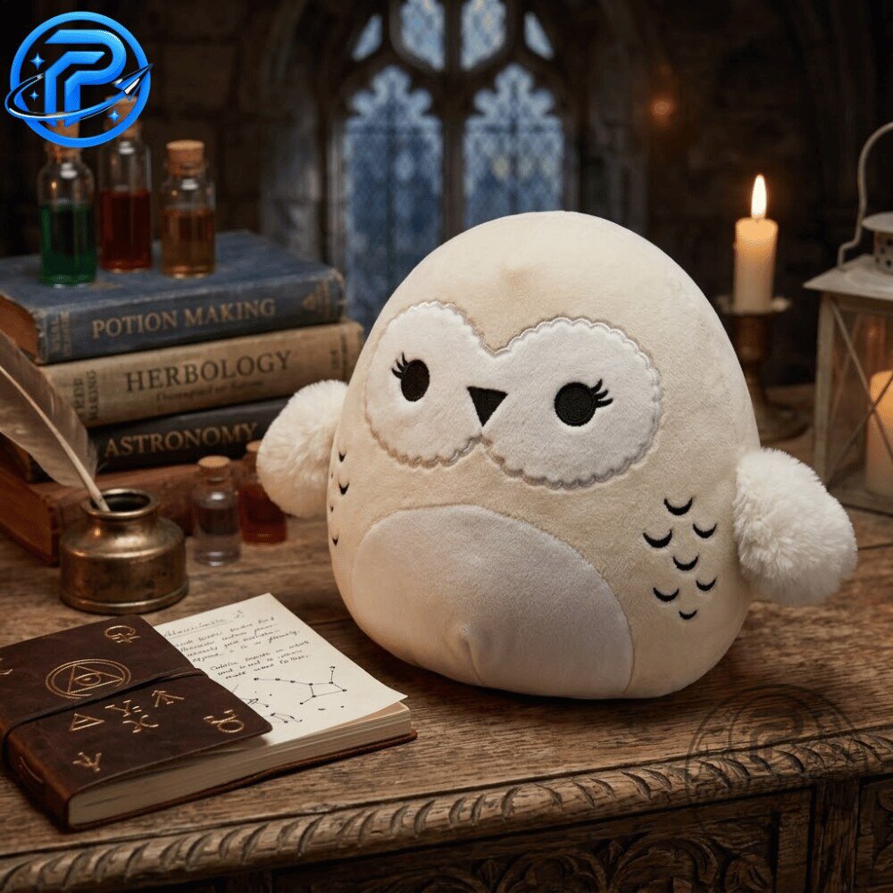 Squishmallows Harry Potter Hedwig Plush Toy Special Edition 10 Squishmallows Harry Potter Hedwig Plush Toy Special Edition