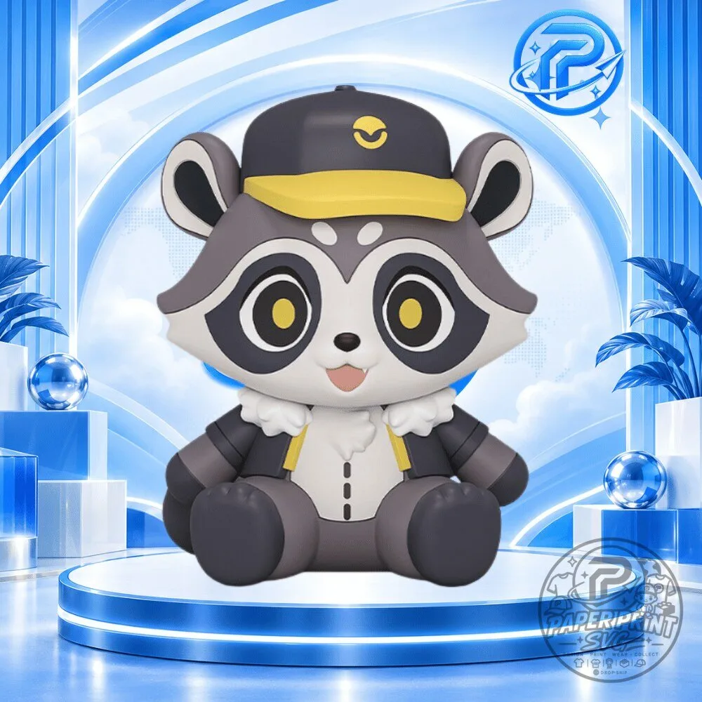 Honkai: Star Rail Huggy Good Smile Baseball Raccoon Figure