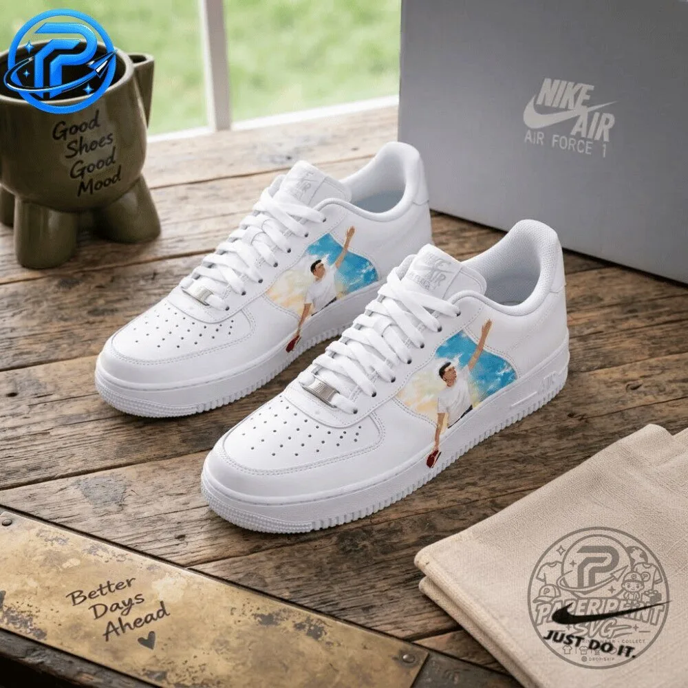 Erika Kirk Charlie Kirk Custom Nike Air Force 1 Special Shoes 9 Erika Kirk Charlie Kirk Custom Nike Air Force 1 Special Shoes